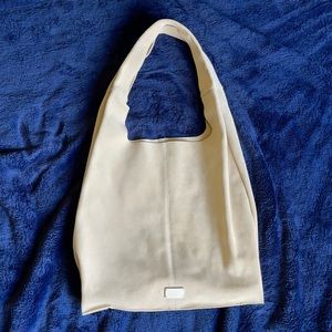 Shinola Suede Market Tote in Bone